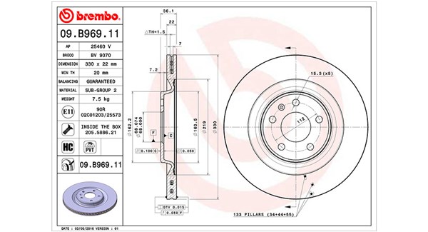 Brake Disc (360406127201)