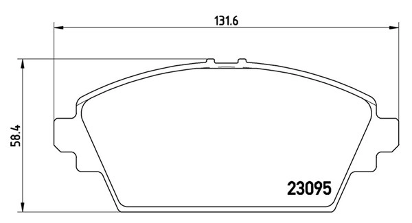Brake Pad Set, disc brake (363700456044)