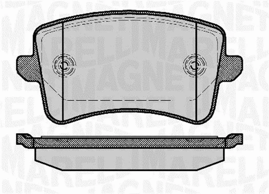 Brake Pad Set, disc brake (363916060141)