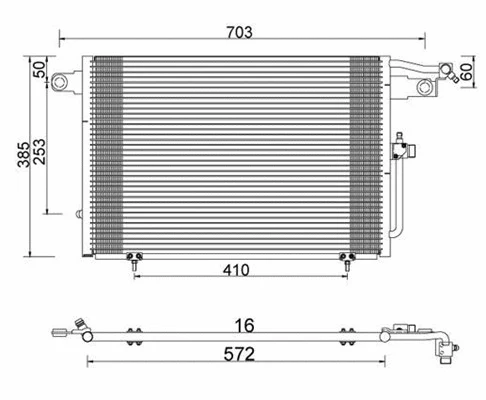 Condenser, air conditioning (359003220060)