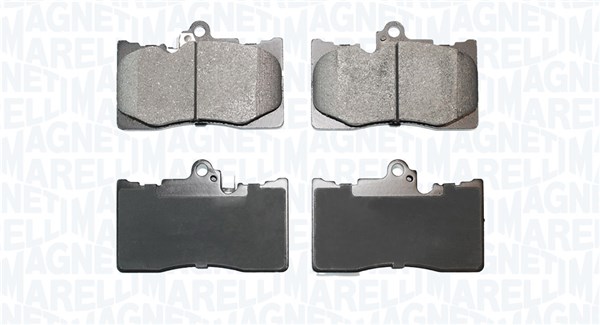 Brake Pad Set, disc brake (363916060931)
