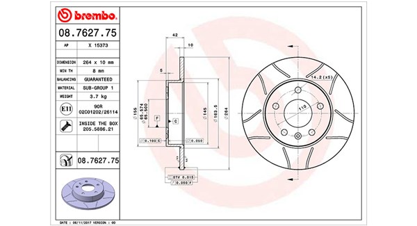 Brake Disc (360406039005)