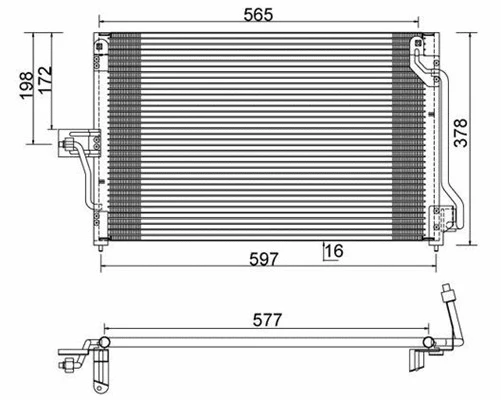 Condenser, air conditioning (359003221330)