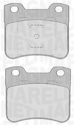 Brake Pad Set, disc brake (363916060166)