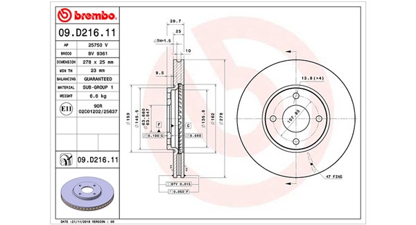 Brake Disc (360406167101)