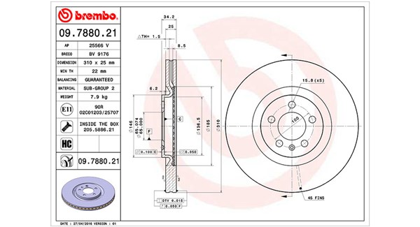 Brake Disc (360406127001)