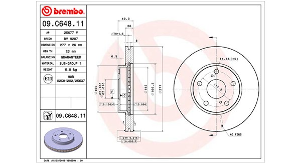 Brake Disc (360406166301)
