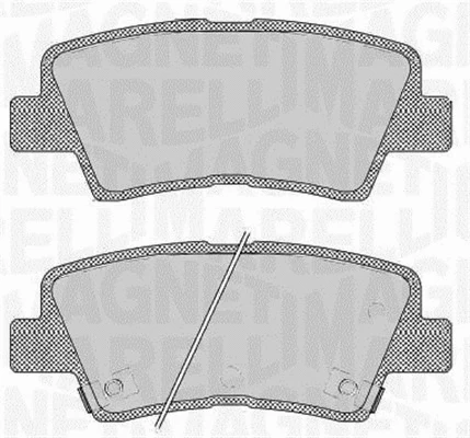 Brake Pad Set, disc brake (363916060750)