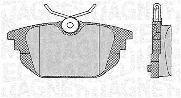 Brake Pad Set, disc brake (363916060106)