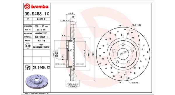 Brake Disc (360406026402)