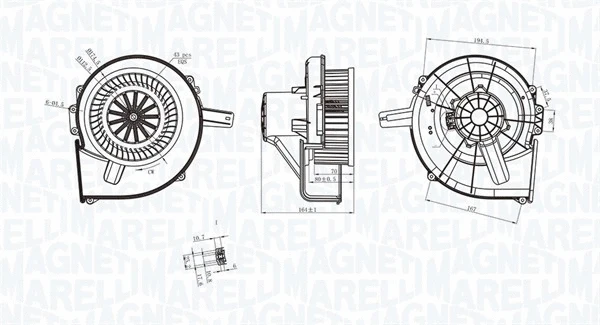 Interior Blower (069412211010)
