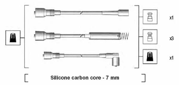 Ignition Cable Kit (941125370687)