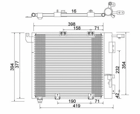 Condenser, air conditioning (359003221370)