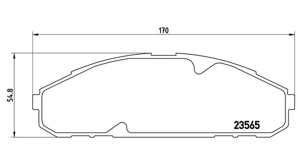 Brake Pad Set, disc brake (363700456072)