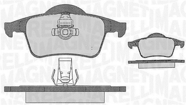 Brake Pad Set, disc brake (363916060543)