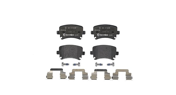 Brake Pad Set, disc brake (363700485095)