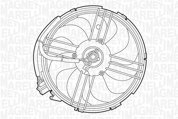 Fan, engine cooling (069422264010)