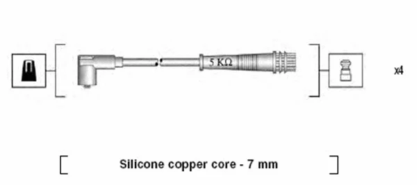 Ignition Cable Kit (941095790617)