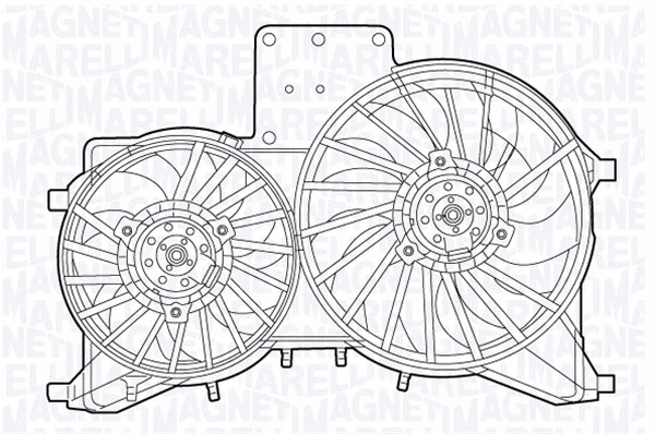 Fan, engine cooling (069422542010)