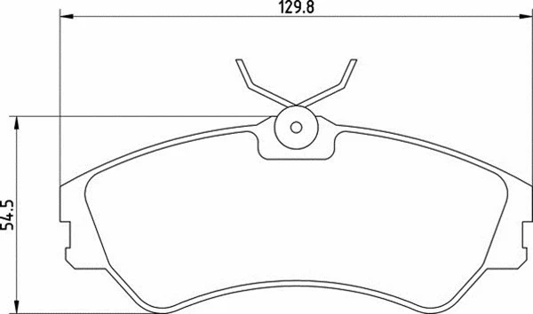 Brake Pad Set, disc brake (363700205048)