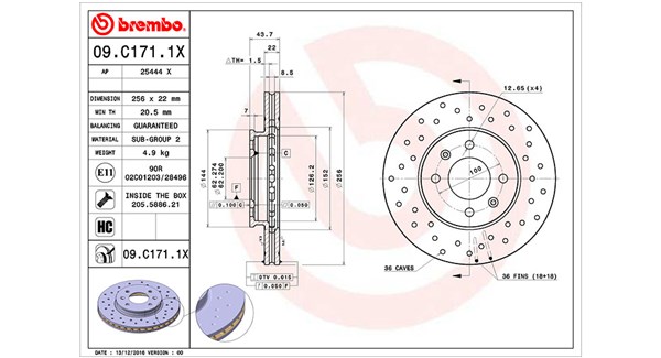 Brake Disc (360406146002)