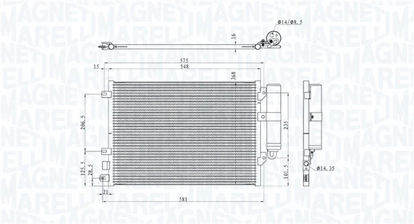 Condenser, air conditioning