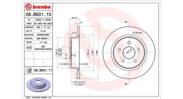 Brake Disc (360406108500)