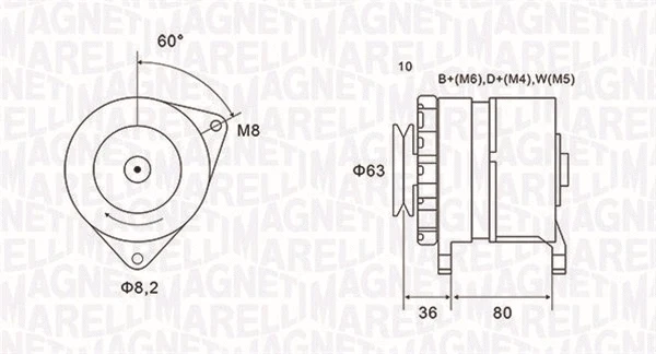 Alternator (063735060010)