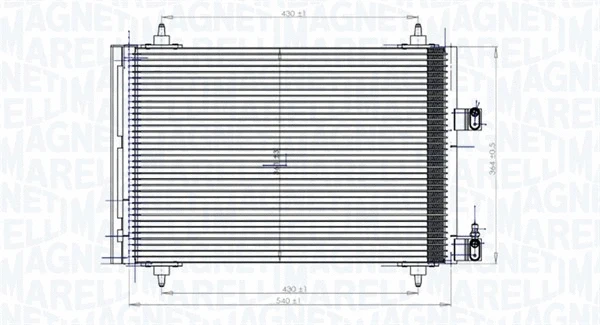 Condenser, air conditioning (350203849000)