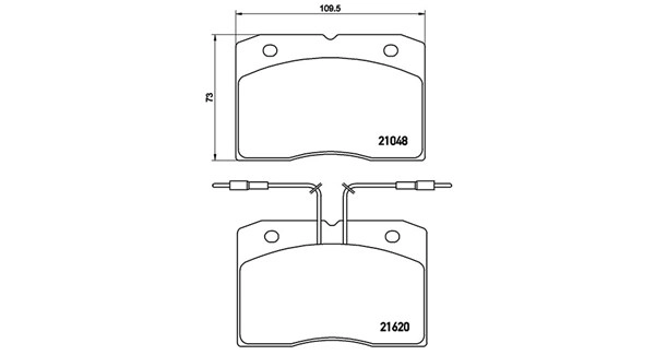 Brake Pad Set, disc brake (363700506003)