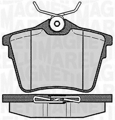 Brake Pad Set, disc brake (363916060616)
