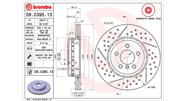 Brake Disc (360406133004)