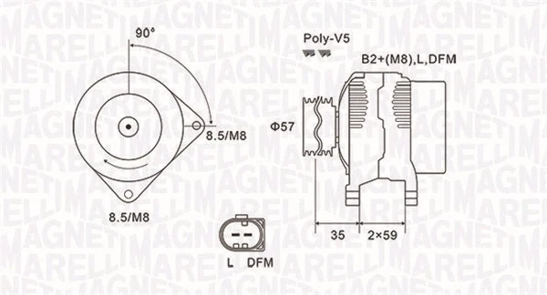 Alternator (063731675010)