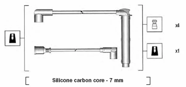 Ignition Cable Kit (941255050815)
