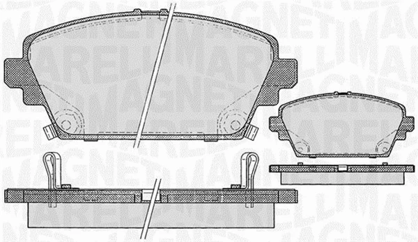 Brake Pad Set, disc brake (363916060567)