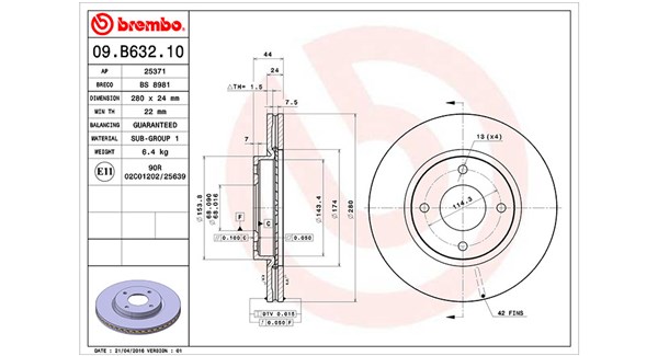 Brake Disc (360406119300)