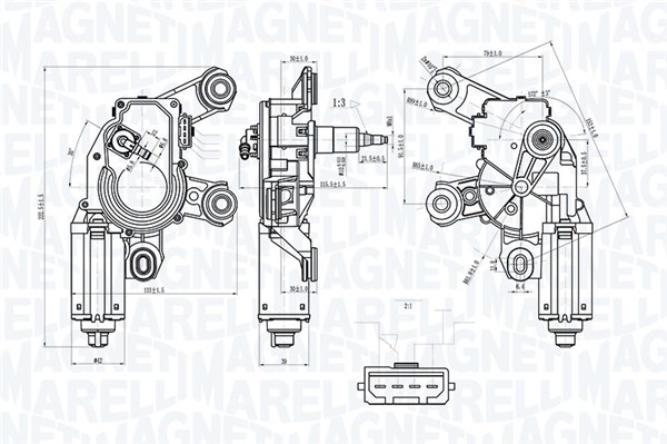 Wiper Motor (064075300010)