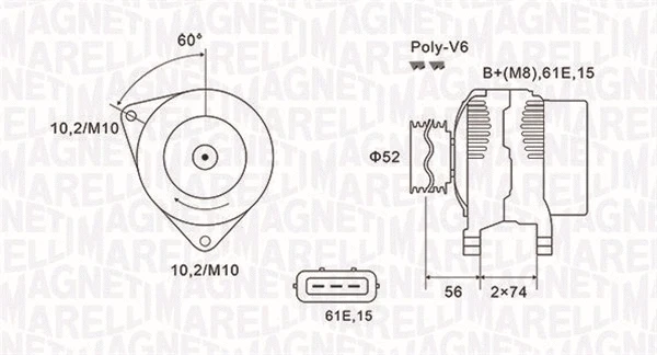 Alternator (063731580010)
