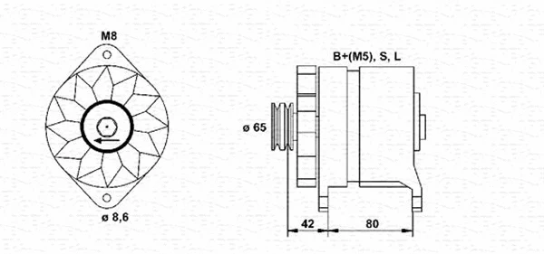 Alternator (943346023010)