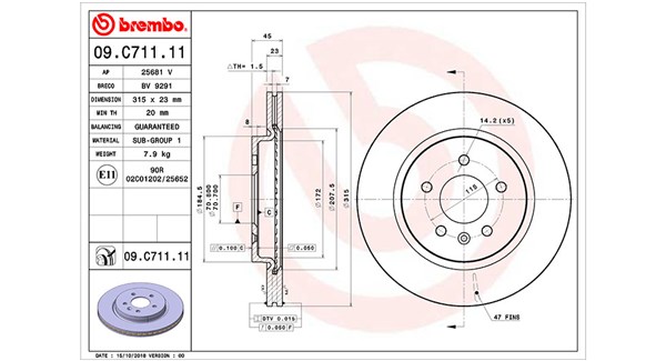 Brake Disc (360406171401)