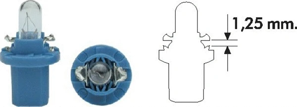 Bulb, instrument lighting (002051300000)