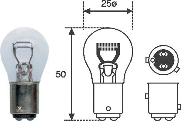 Bulb, stop light (008529100000)