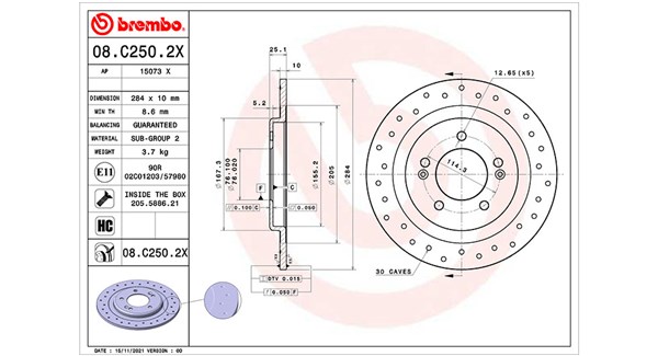Brake Disc (360406175502)