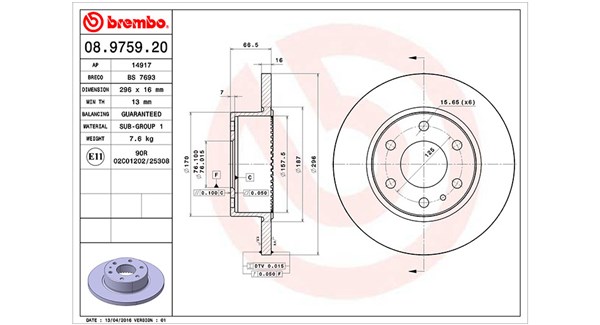 Brake Disc (360406073200)