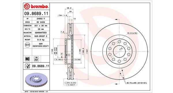 Brake Disc (360406001801)