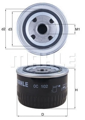 Oil Filter (154078236280)