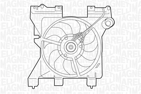 Fan, engine cooling (069422287010)