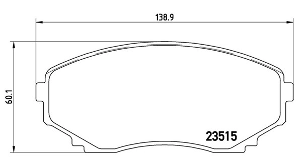 Brake Pad Set, disc brake (363700449028)