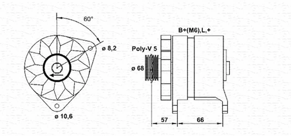Alternator (943356215010)