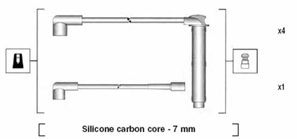 Ignition Cable Kit (941255110821)